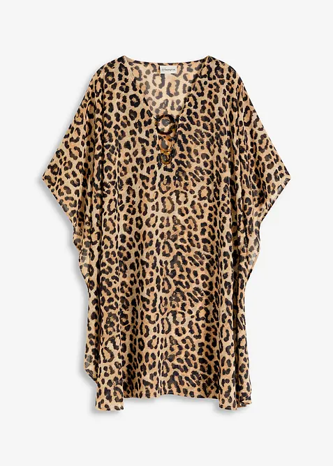 Strandtuniek van chiffon, bonprix