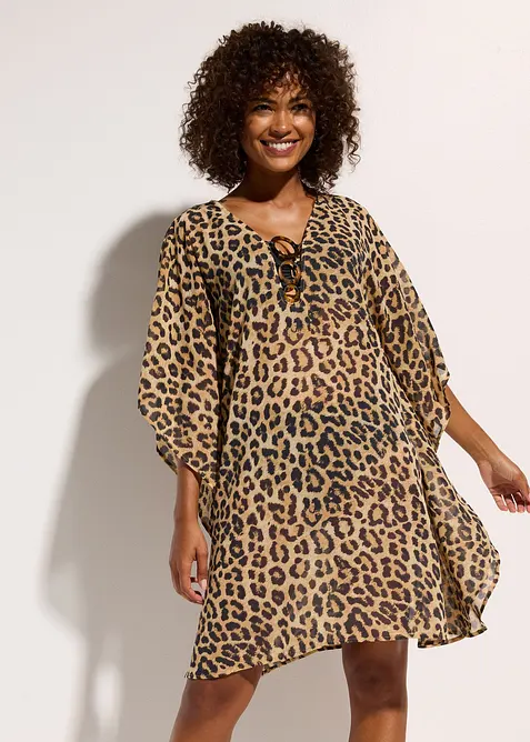 Strandtuniek van chiffon, bonprix