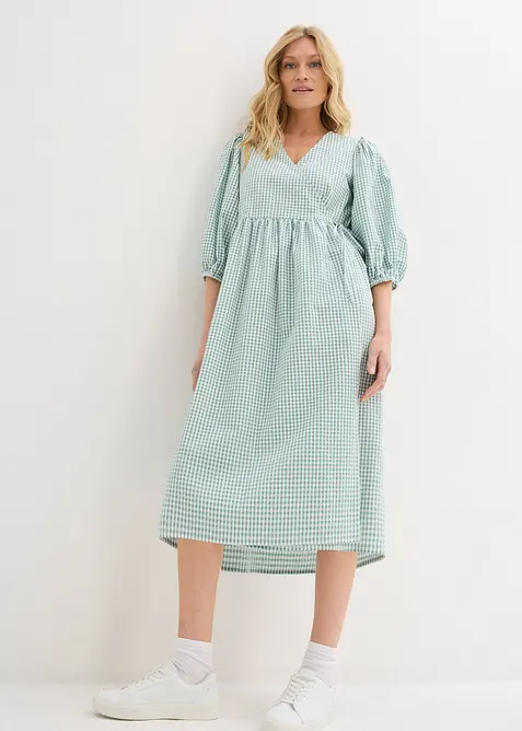 Wikkeljurk van gestructureerd materiaal, bonprix