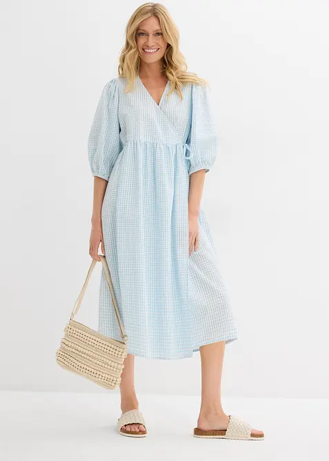 Wikkeljurk van gestructureerd materiaal, bonprix