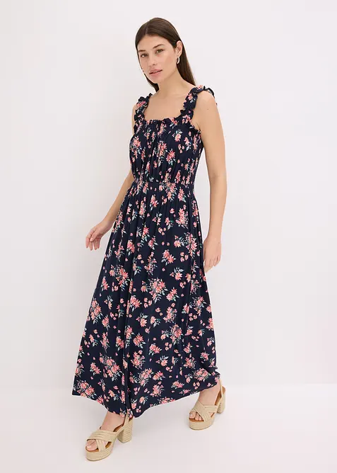 Gedessineerde maxi jurk, bonprix