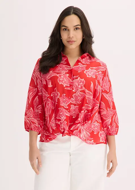 Gebloemde blouse, bonprix