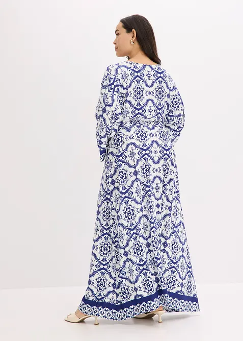 Maxi jurk van een zachte viscosemix, bonprix