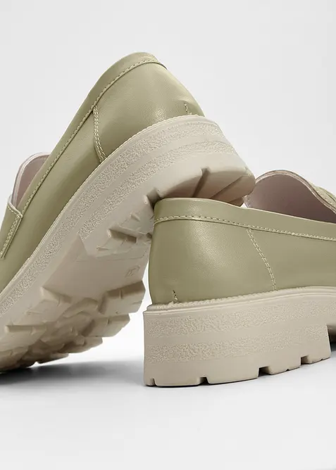 Chunky loafers met een lichte zool, bonprix