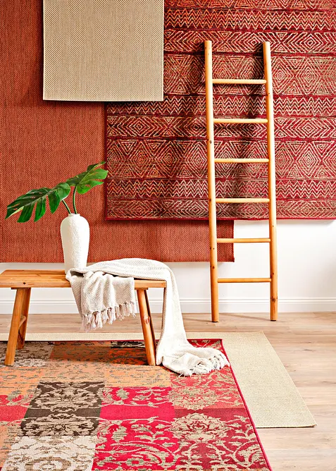 Vloerkleed in patchworklook, bonprix