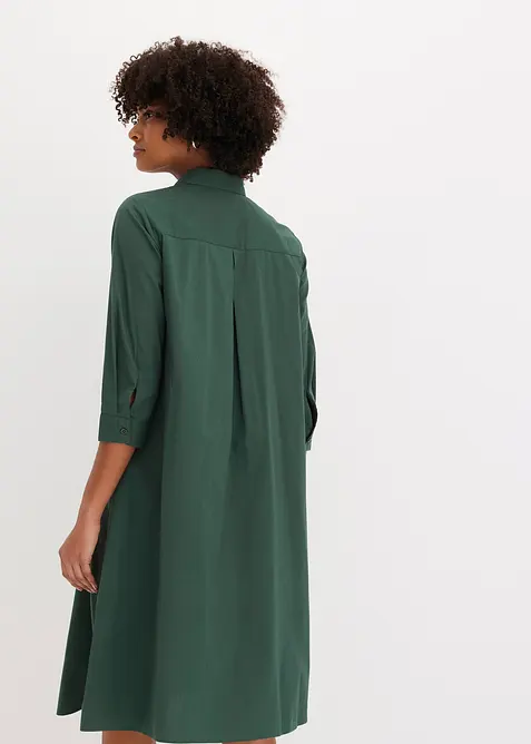 Overhemdjurk met katoen, bonprix