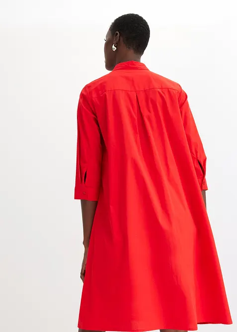 Overhemdjurk met katoen, bonprix