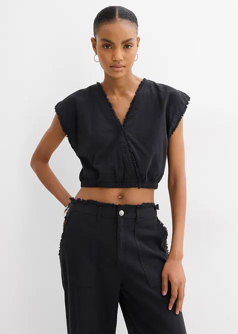 Verkorte blousetop, bonprix