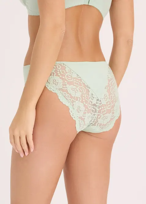 Slip met kant (set van 6), bonprix