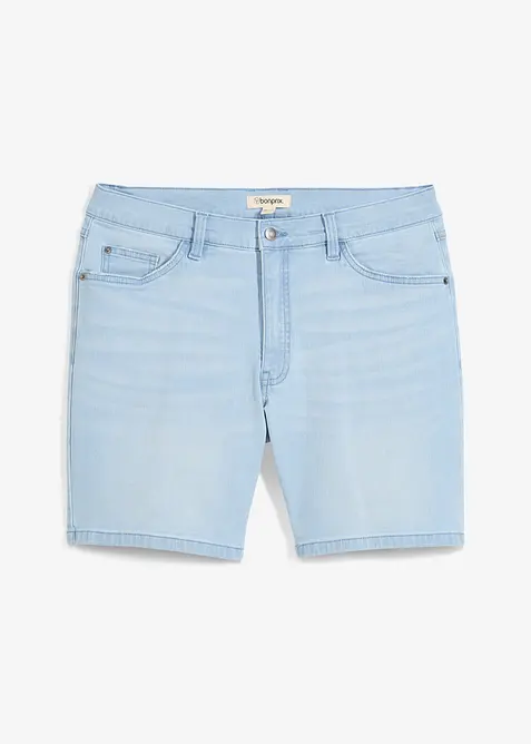 Jeans stretch short, loose fit extra wijd, bonprix
