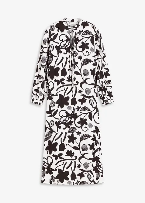 Kaftan jurk van soepele viscose, bonprix