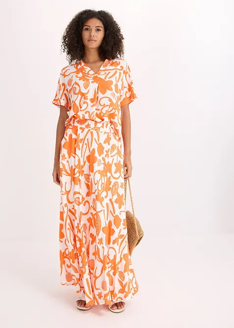 Maxirok van soepele viscose, bonprix