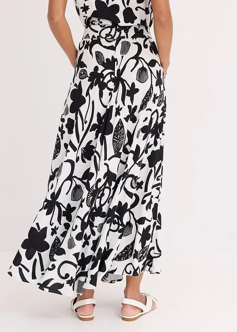 Maxirok van soepele viscose, bonprix