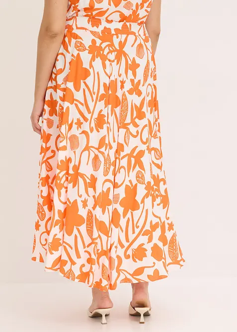 Maxirok van soepele viscose, bonprix