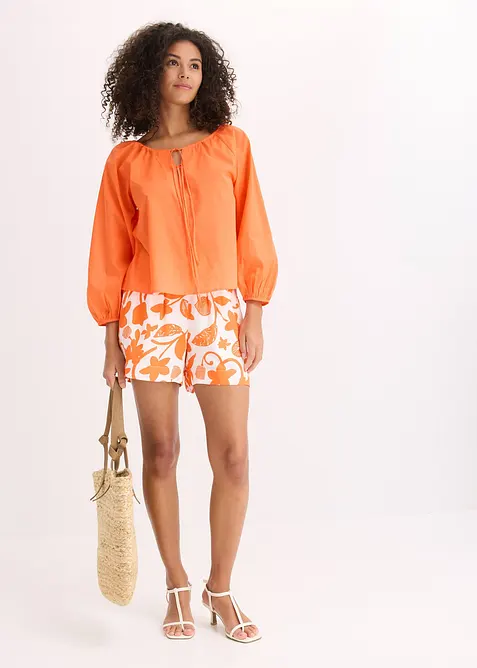 Blouse van biologisch katoen, bonprix