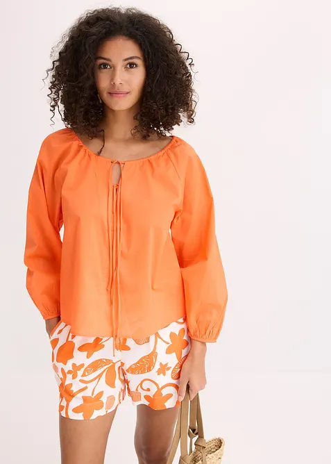 Blouse van biologisch katoen, bonprix