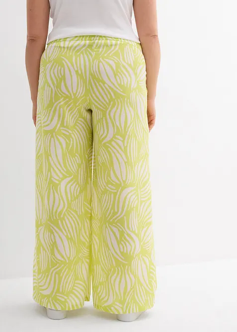 Palazzo broek met een comfortabele band, bonprix