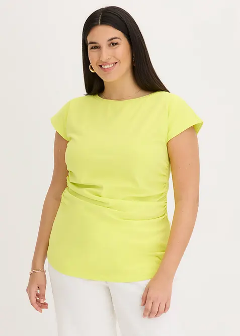Katoenen shirt met stretch, bonprix