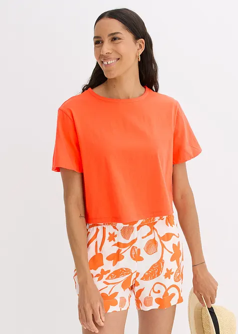 Oversized shirt van puur biologisch katoen, bonprix