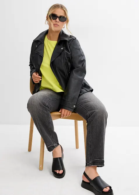 Oversized shirt van puur biologisch katoen, bonprix