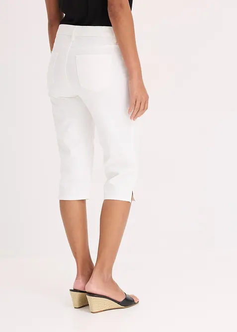Capri broek met een comfortabele band, bonprix