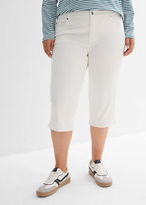 Capri broek met een comfortabele band, bonprix