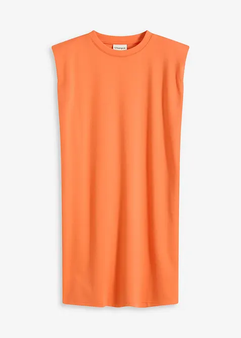 Mini jurk met oversized schouders, bonprix