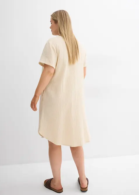 Blousejurk van zachte mousseline, bonprix