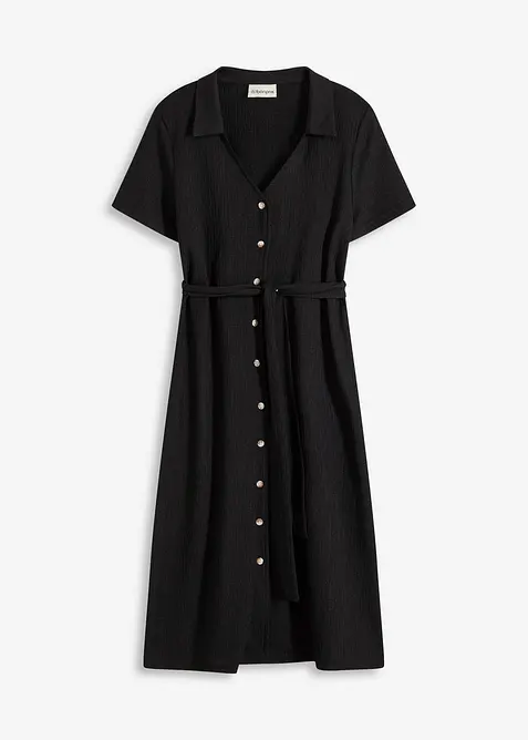 Jersey jurk van luchtige crèpe, bonprix