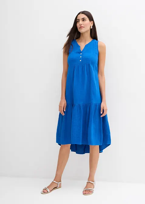 Jurk van luchtige mousseline, bonprix