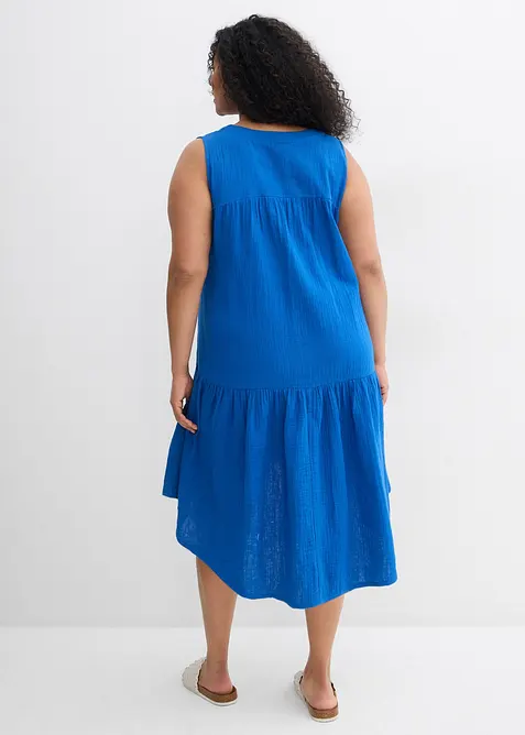 Jurk van luchtige mousseline, bonprix