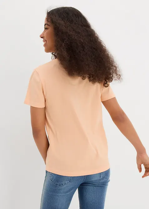 T-shirt van biologisch katoen (set van 3), bonprix