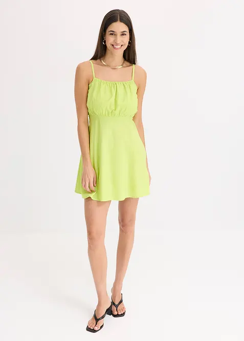 Mini jurk met biologisch katoen, bonprix