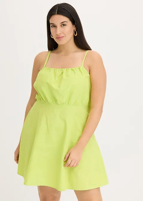 Mini jurk met biologisch katoen, bonprix