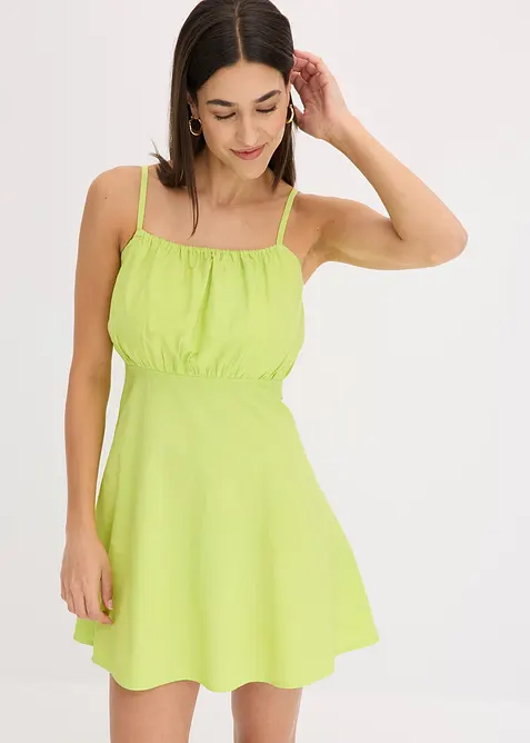 Mini jurk met biologisch katoen, bonprix