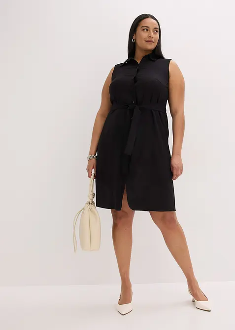 Overhemdjurk van viscose, bonprix