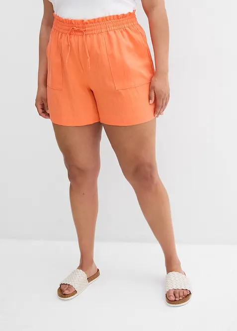 Paperbag short van een soepele Lyocellmix, bonprix