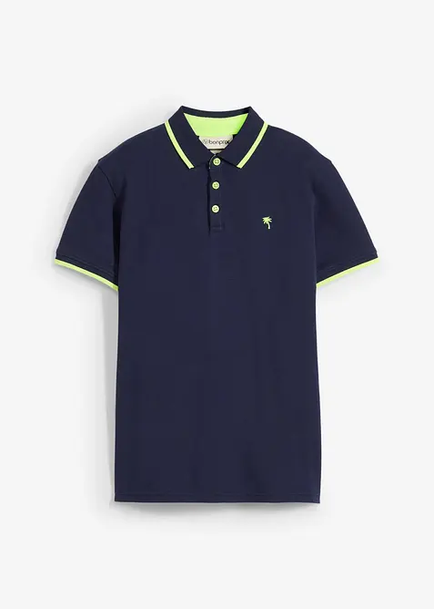 Piqué poloshirt van katoen, bonprix