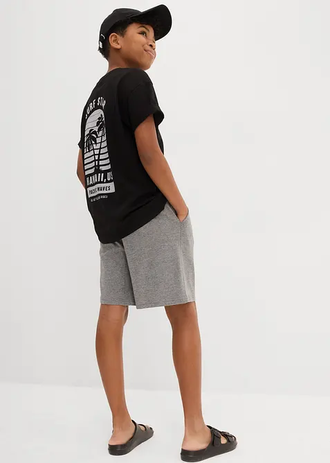 Lichte jersey short (set van 2), bonprix