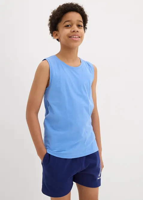 Tanktop met biologisch katoen (set van 5), bonprix