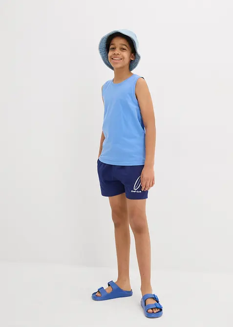 Tanktop met biologisch katoen (set van 5), bonprix