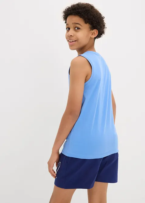 Tanktop met biologisch katoen (set van 5), bonprix