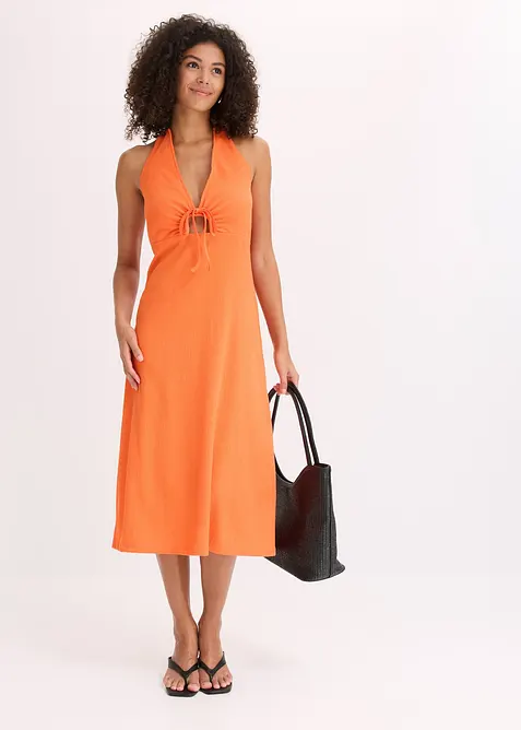 Jersey jurk met cut-outs, bonprix