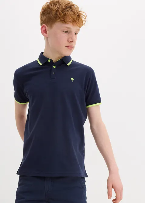 Piqué poloshirt van katoen, bonprix
