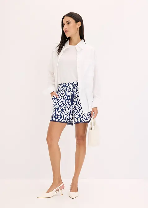 Jersey shorts van soepele viscose, bonprix