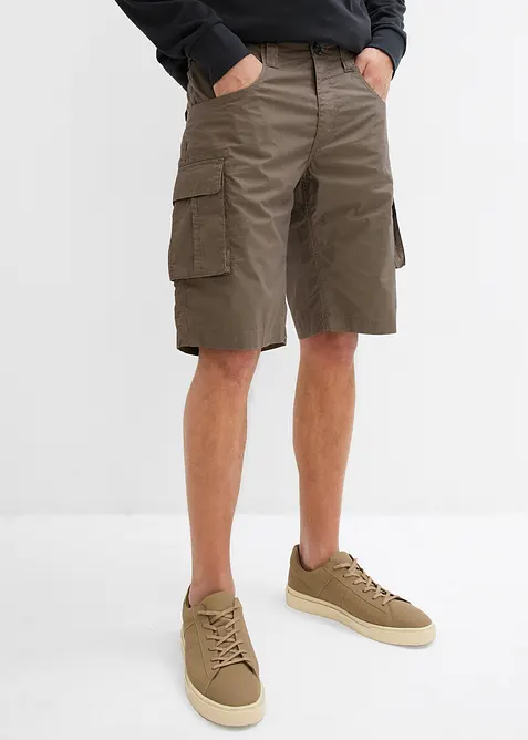 Cargo bermuda van puur katoen, relaxed fit, bonprix