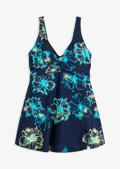 Medium corrigerende badpakjurk met V-hals, bonprix