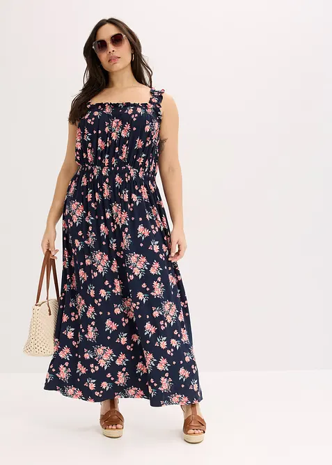 Gedessineerde maxi jurk, bonprix