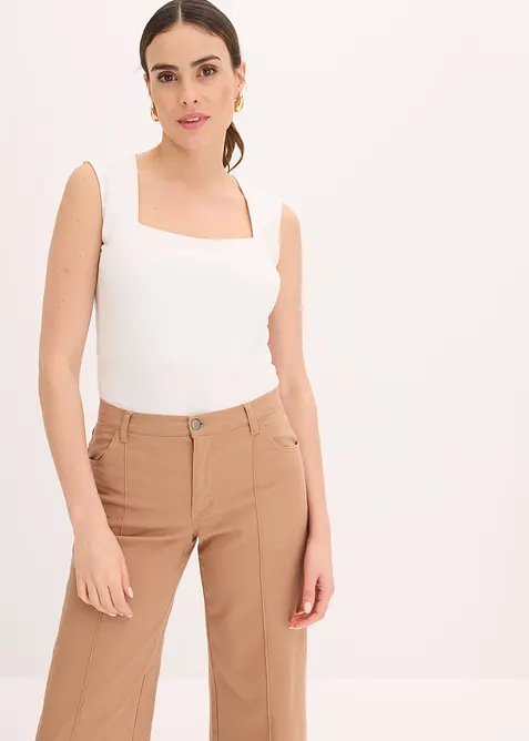 Top met een vierkante hals, bonprix