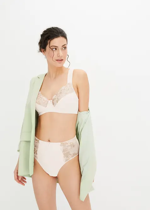 Beugel bh met gewatteerde schouderbandjes (set van 2), bonprix